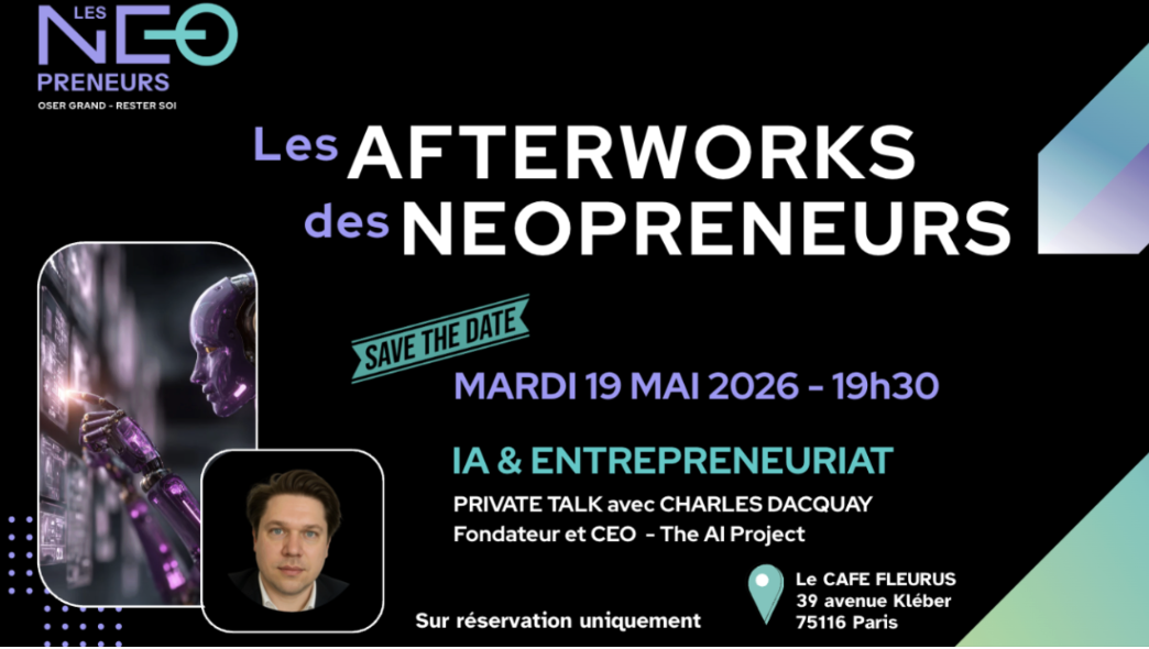 Affiche Édition #01 — IA & Entrepreneuriat